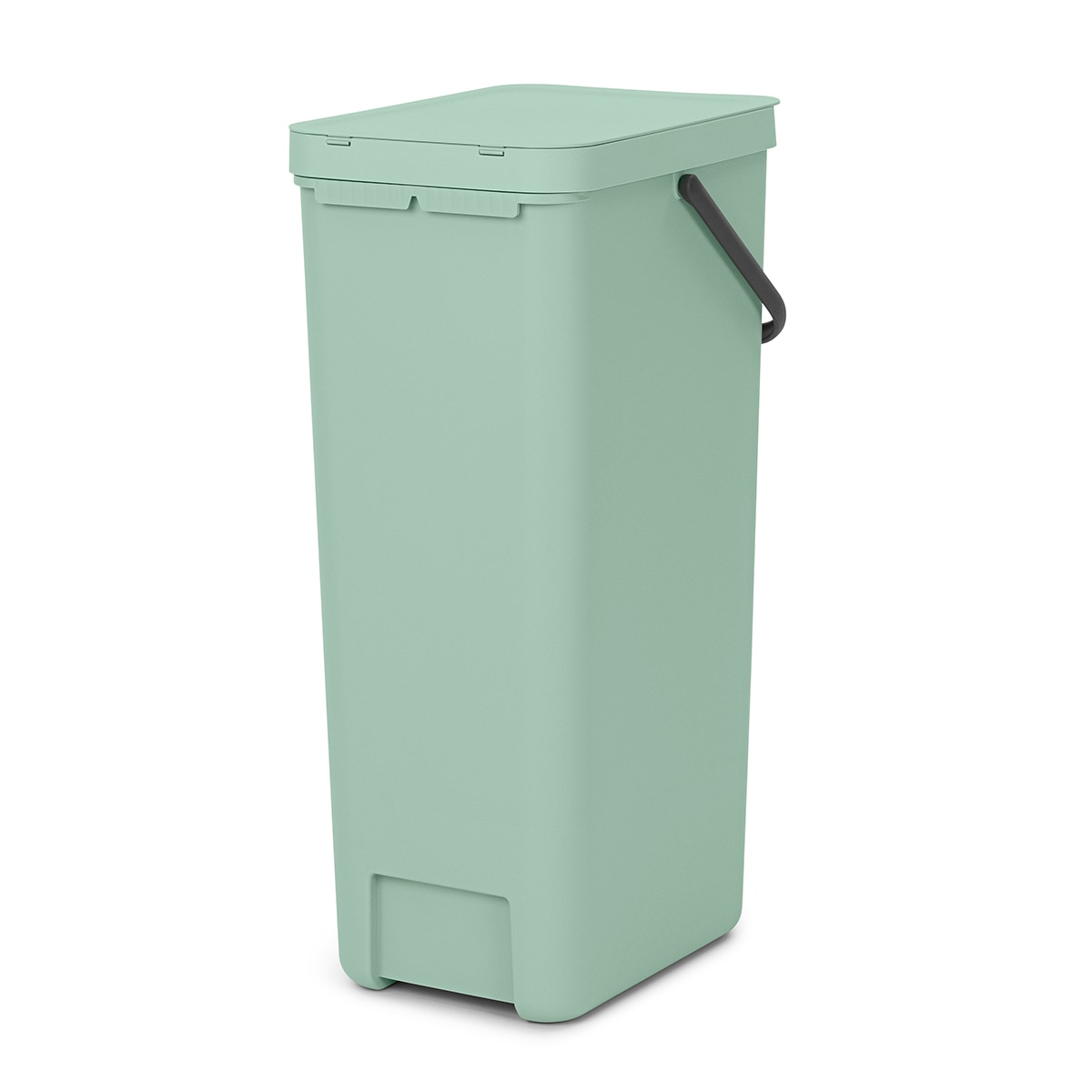 Balde do Lixo para Reciclagem Sort&Go 40 L Verde-claro-3