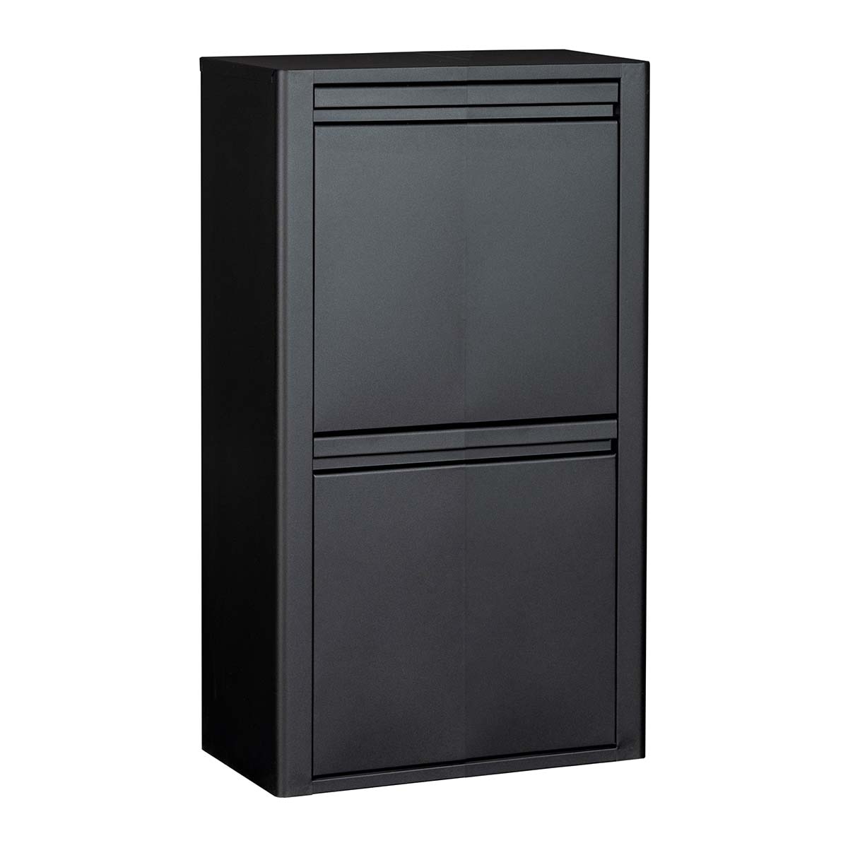 Imagem 0 de Balde do Lixo de 4 Compartimentos - Preto