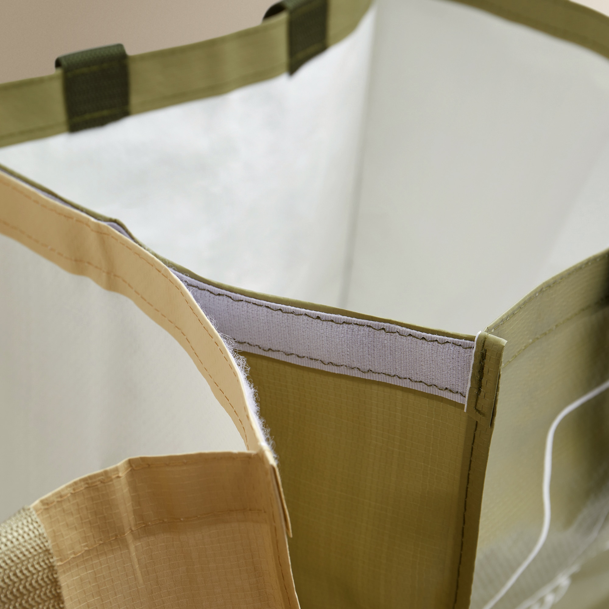 Conjunto de 3 Bolsas de Reciclagem Multicolor-4