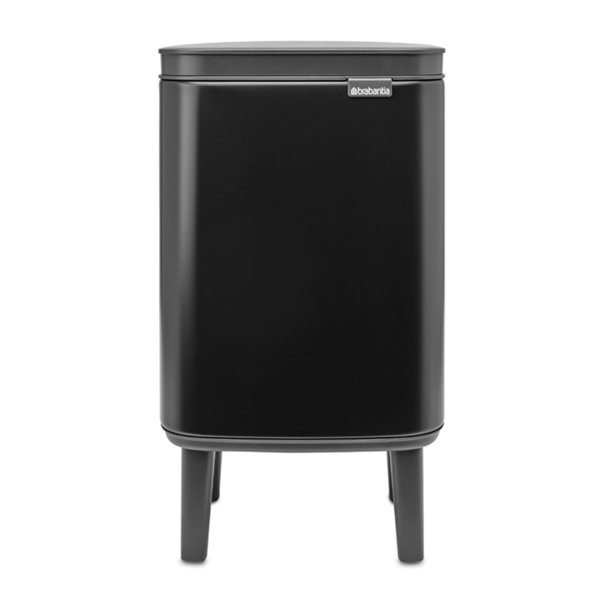 Cubo de baño Bo Hi Brabantia - Negro mate 4 litros Negro mate-1