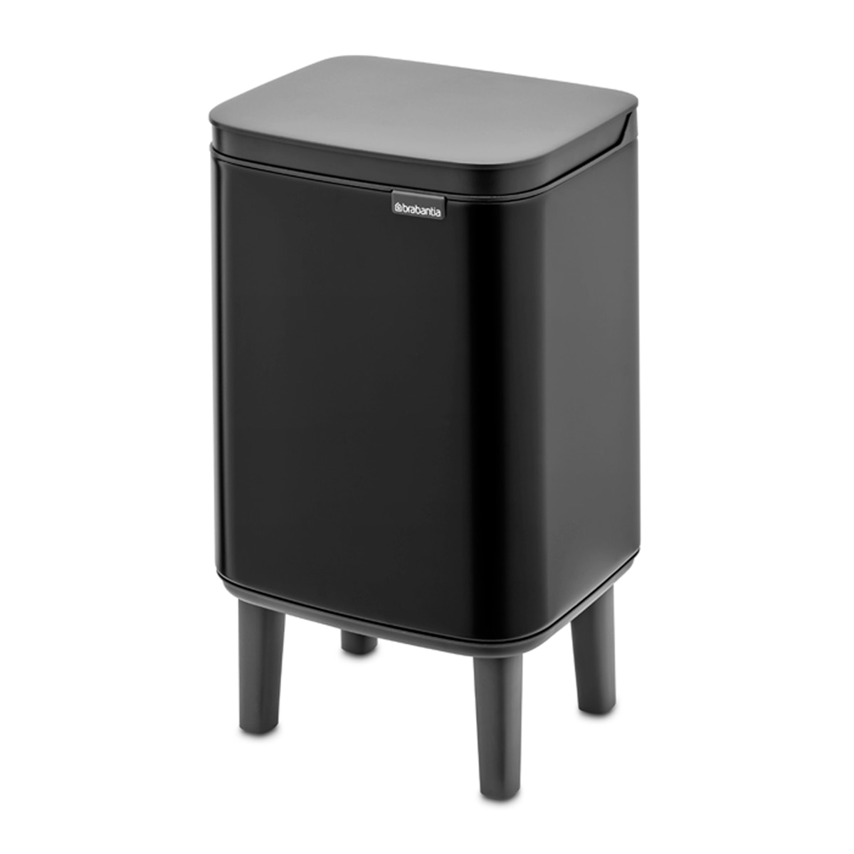 Cubo de baño Bo Hi Brabantia - Negro mate 4 litros Negro mate-2