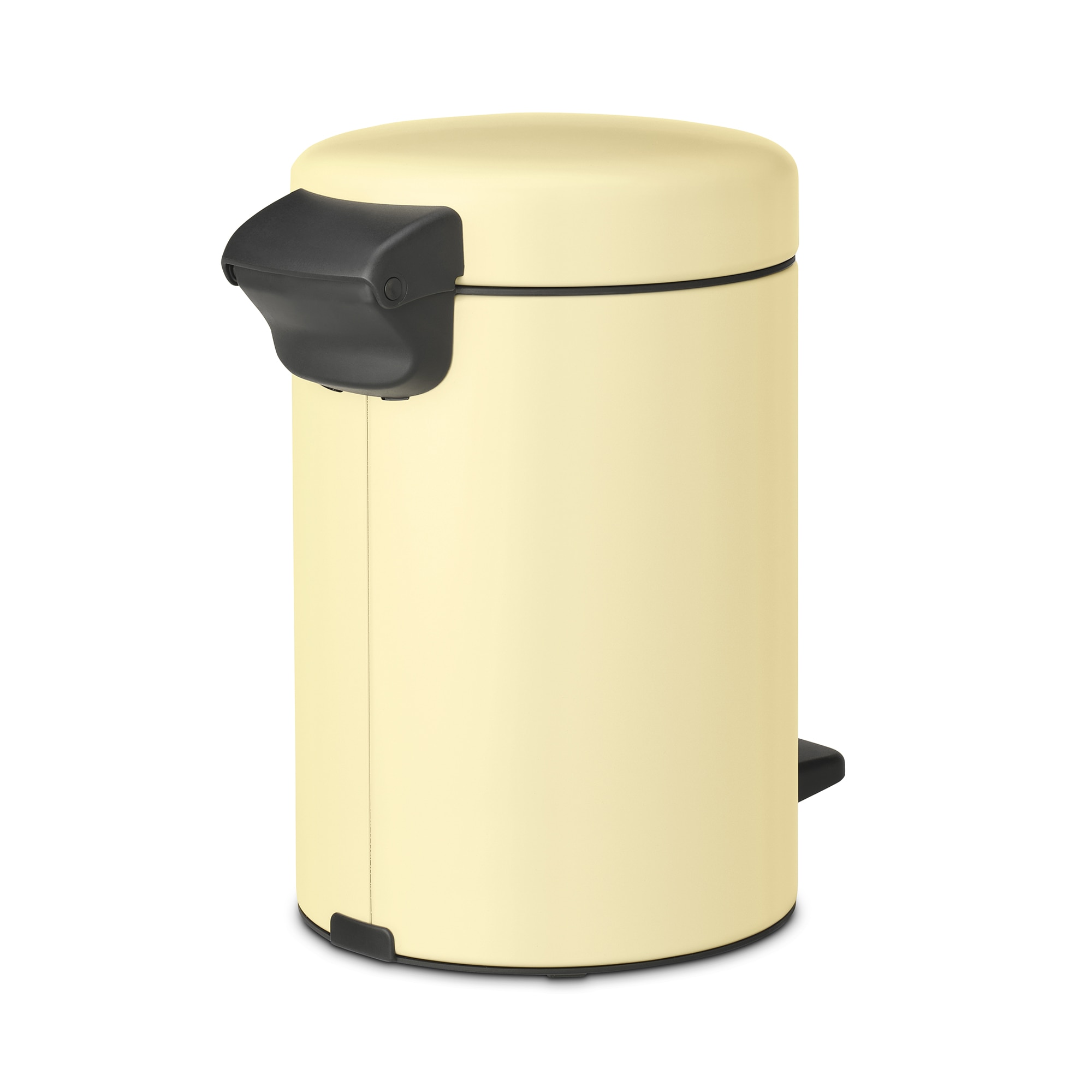Balde do Lixo de Casa de Banho com Pedal Newicon 3 L Amarelo-pálido-5