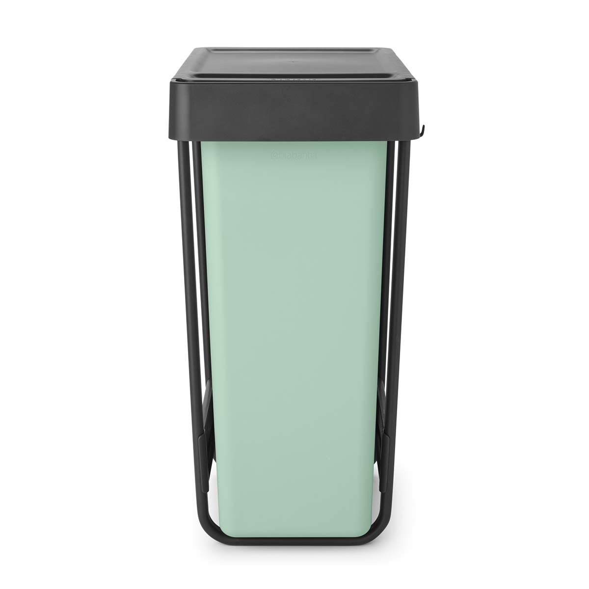 Balde do Lixo Integrado para Reciclagem Sort&Go - 2X30 L Cinzento-escuro-3