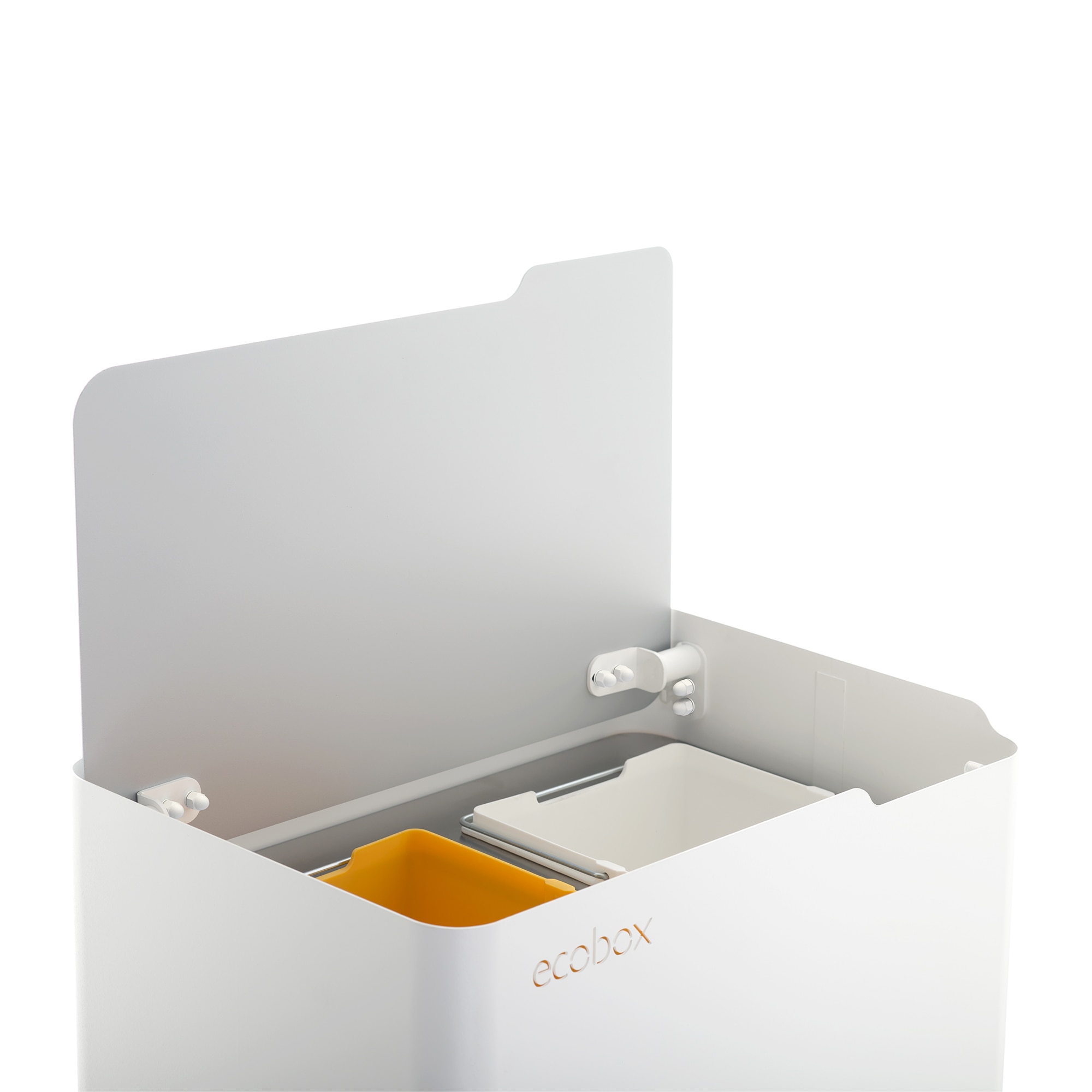 Balde do Lixo Ecobox Noa Branco-4