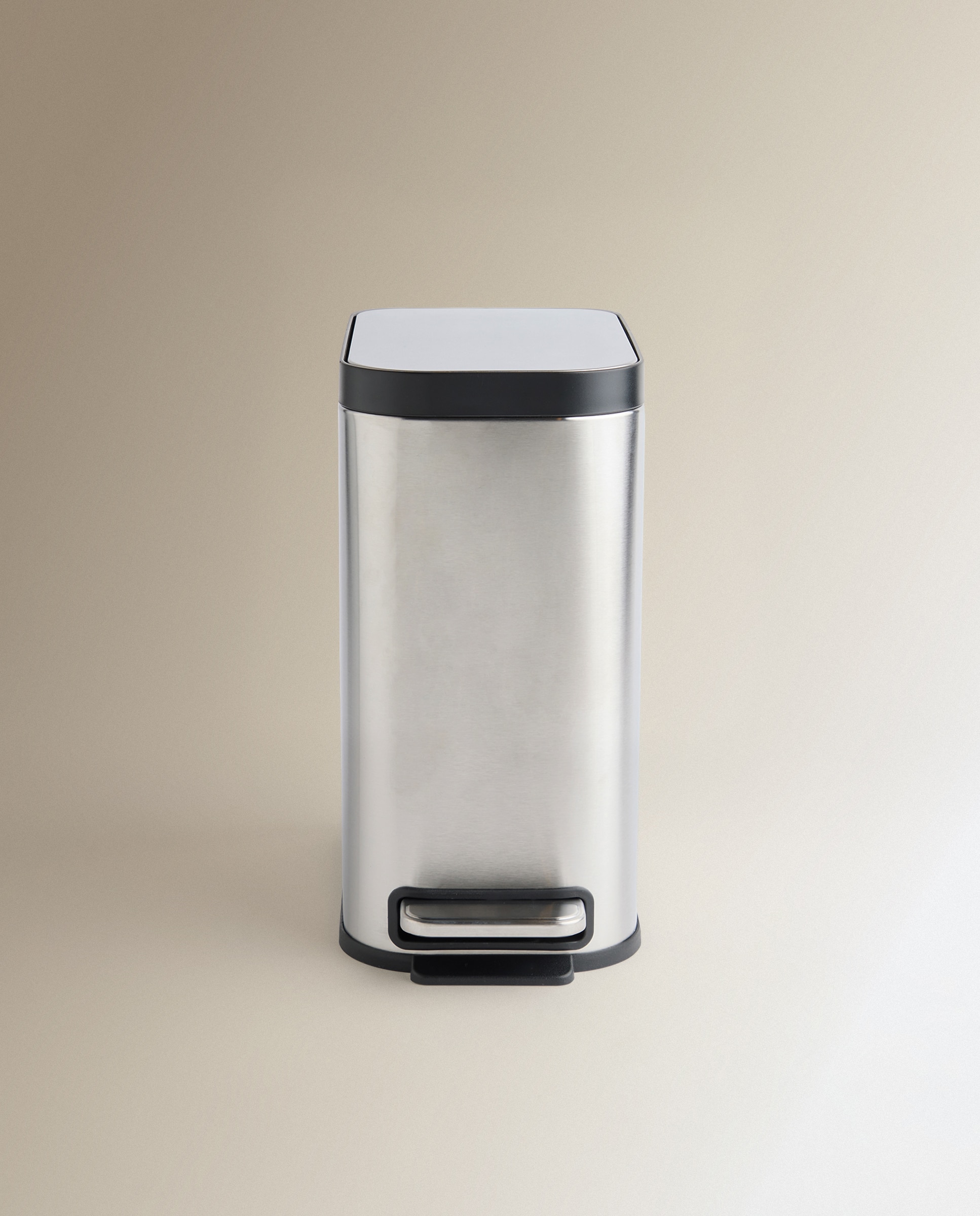 Imagem 0 de Balde do Lixo de Casa de Banho Retangular com Pedal Clássico