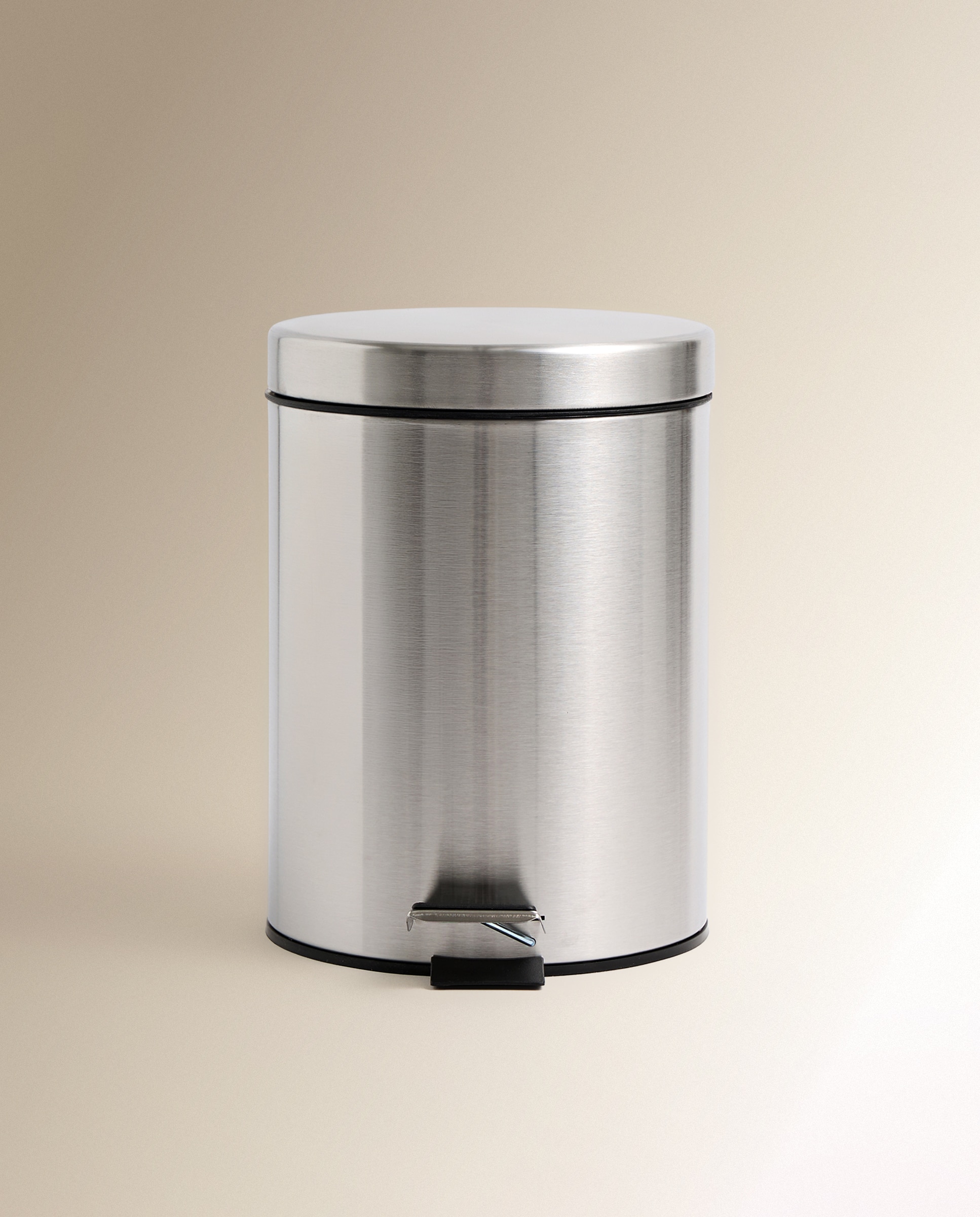 Balde do Lixo de Casa de Banho com Pedal Inox - 5 L Aço-2