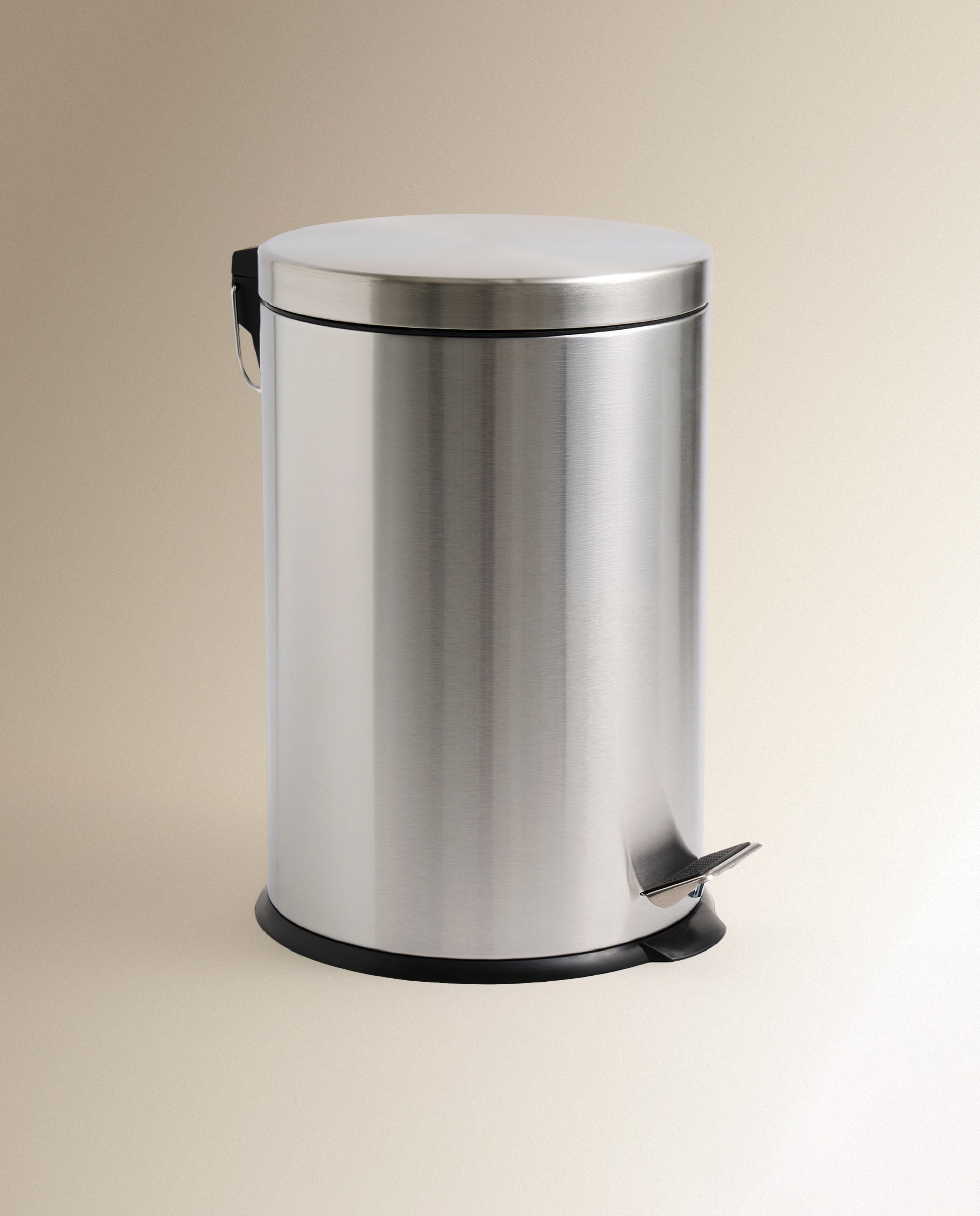 Balde do Lixo com Pedal Inox - 20 L Aço-1