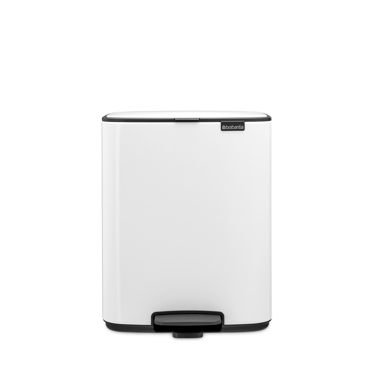 Cubo de basura Bo 12L Brabantia - Blanco Blanco-1