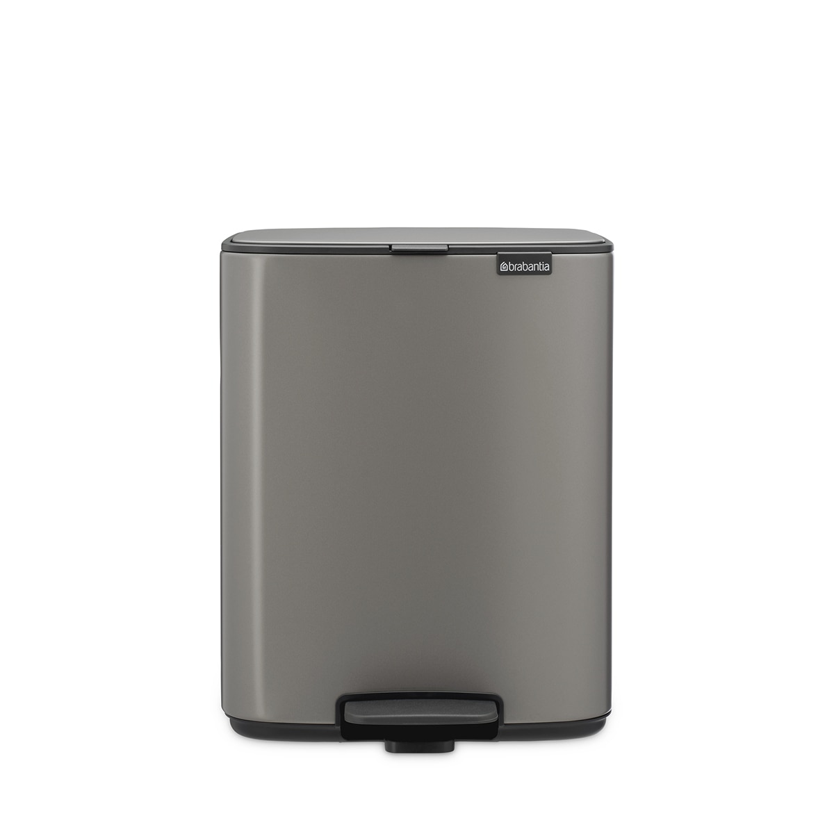 Cubo de basura Bo 12L Brabantia - Metálico Metálico-1
