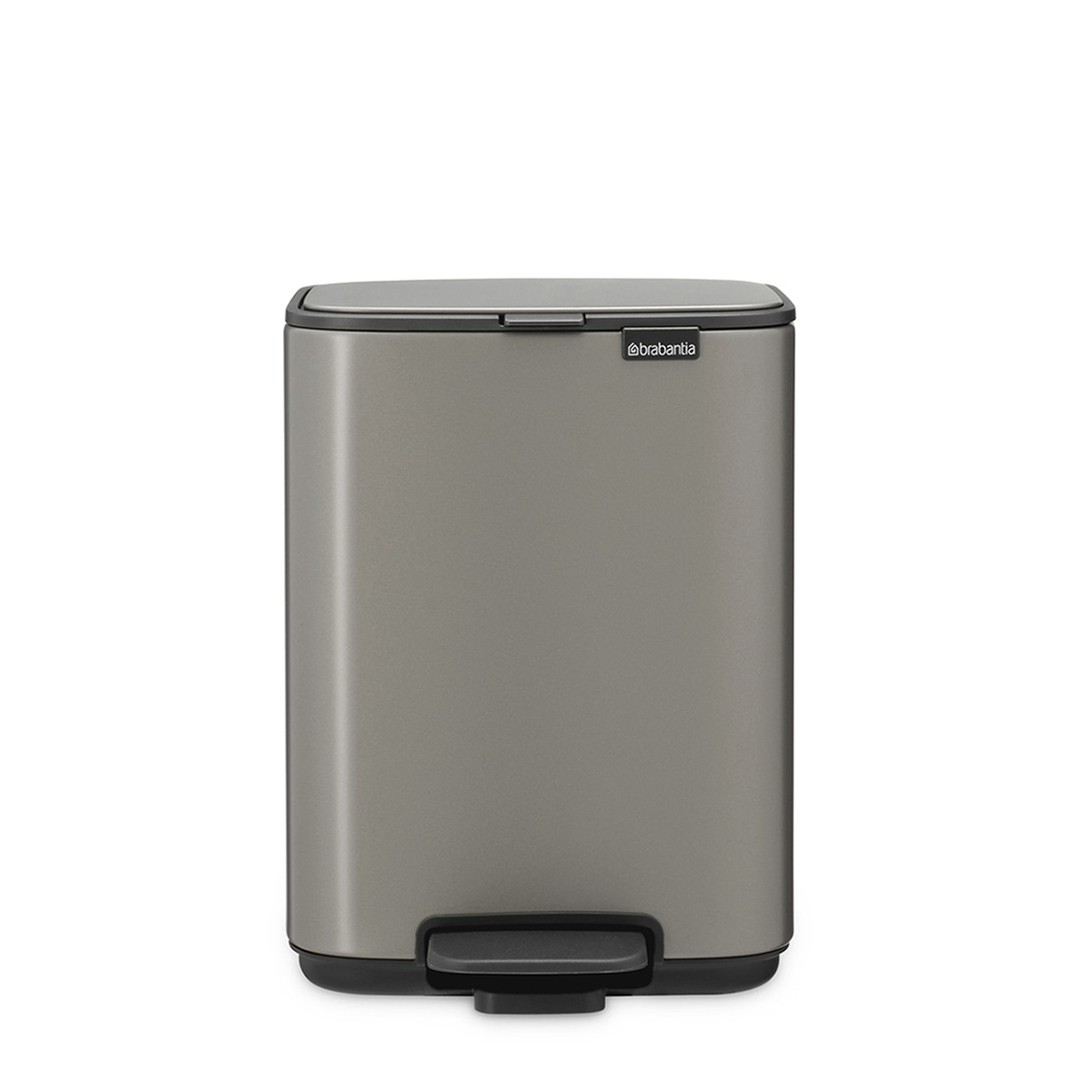 Cubo de baño bo 4L Brabantia - Metálico Metálico-1