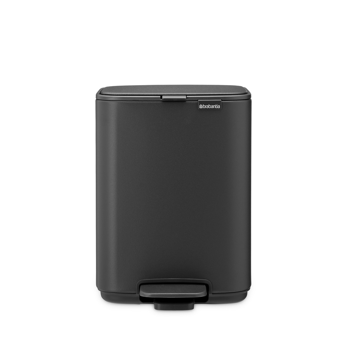 Cubo de baño bo 4L Brabantia - Gris Gris-1