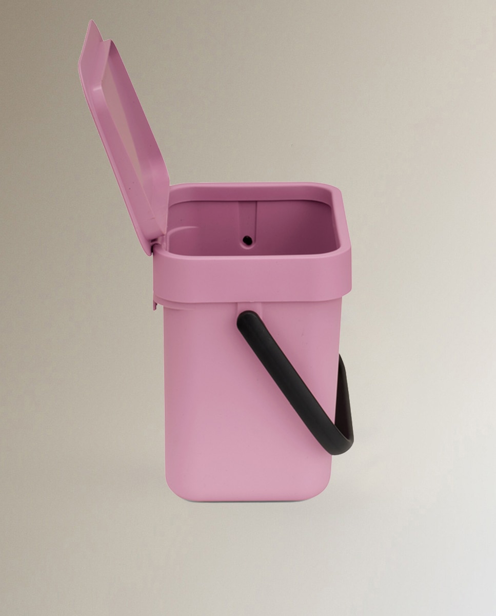 Cubo de basura para reciclar Sort&Go 3L Brabantia - Rosa 3 litros Rosa-4