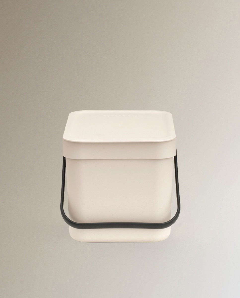 Cubo de basura para reciclar Sort&Go 6L Brabantia - Crudo 6 litros Crudo-2