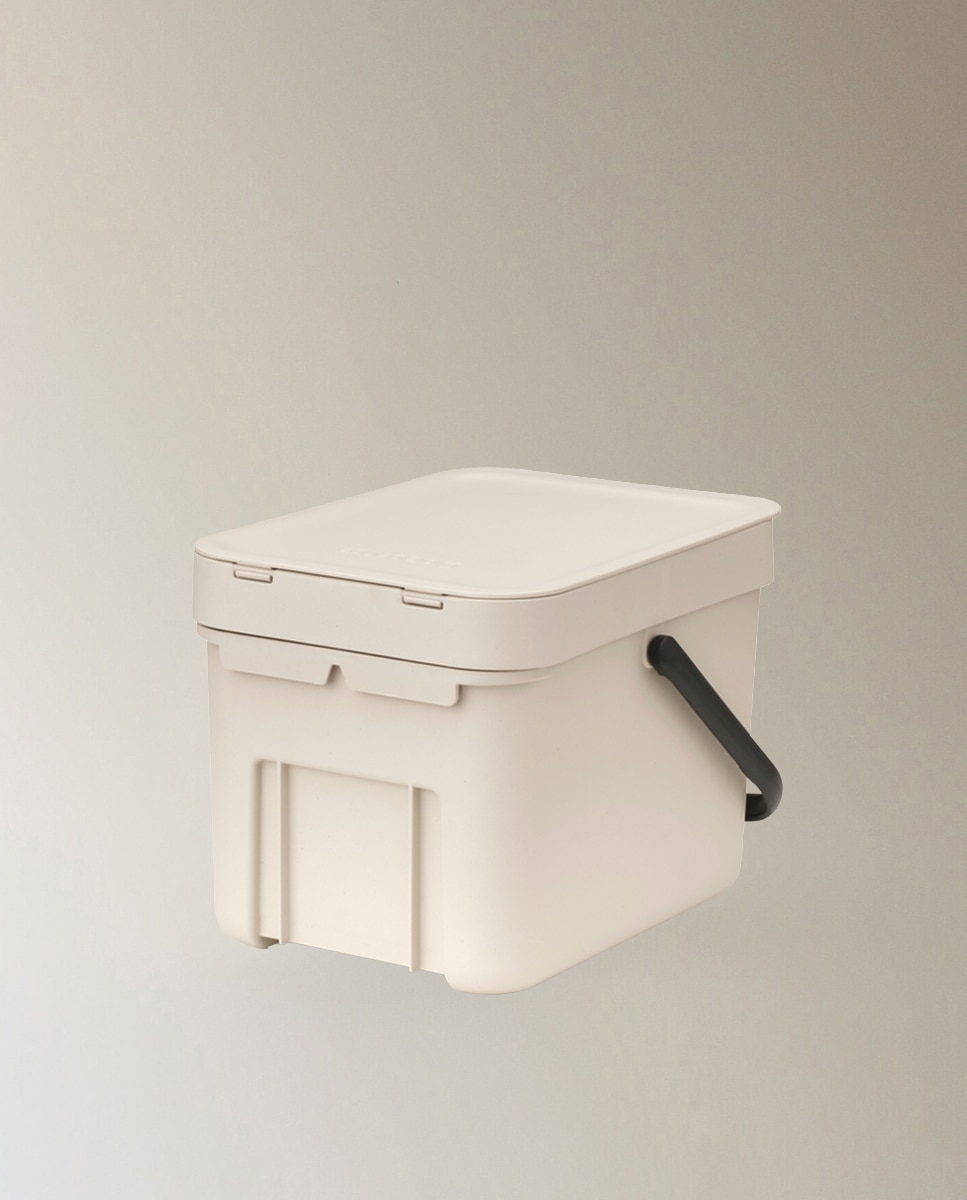 Cubo de basura para reciclar Sort&Go 6L Brabantia - Crudo 6 litros Crudo-3