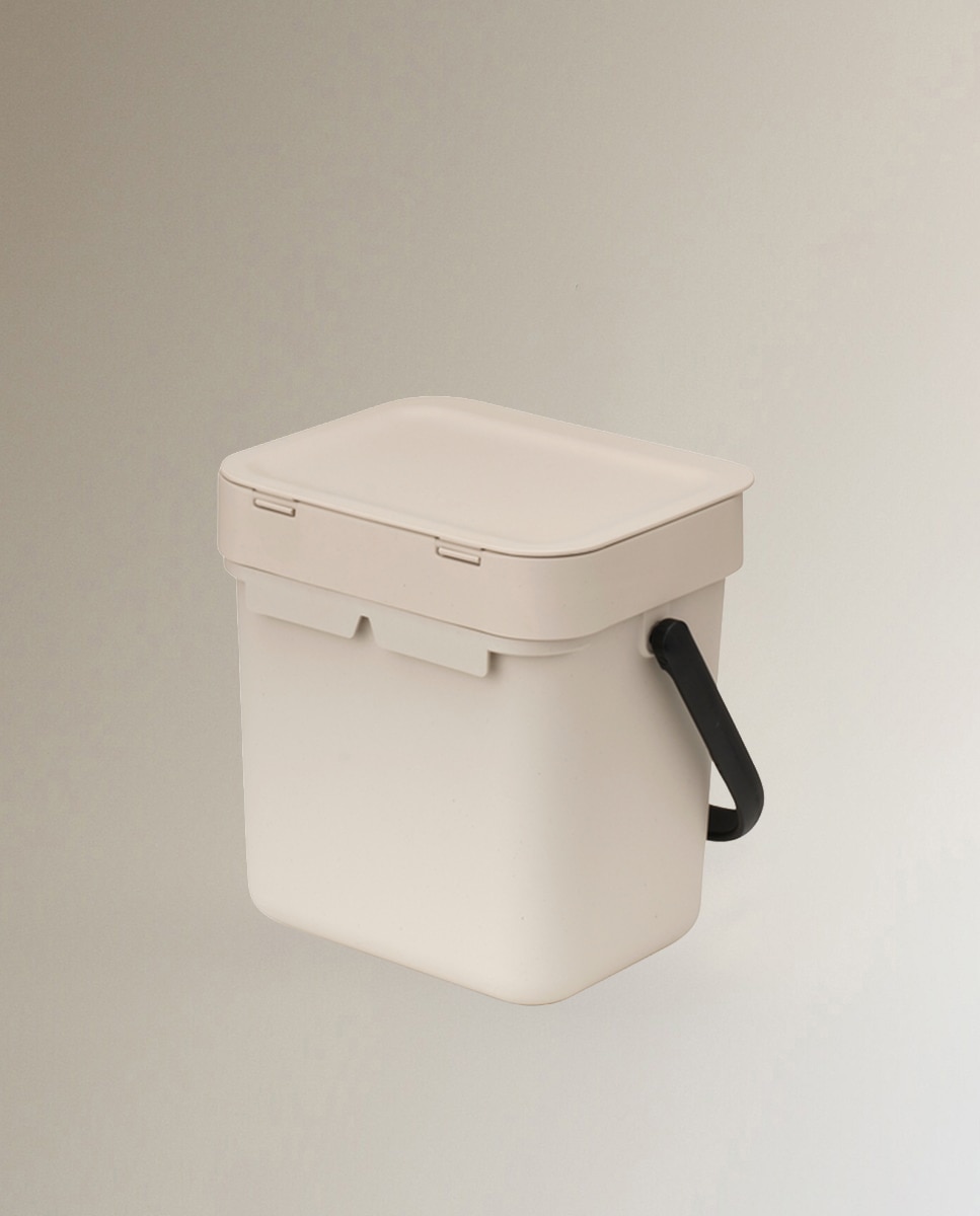 Cubo de basura para reciclar Sort&Go 3L Brabantia - Crudo 3 litros Crudo-2
