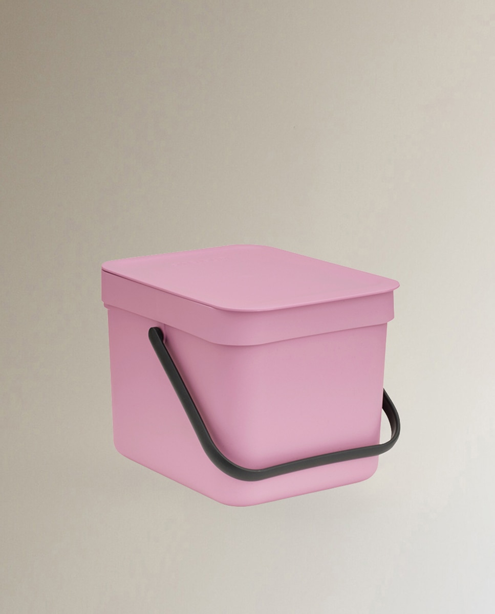 Imagen 0 de Cubo de basura para reciclar Sort&Go 6L Brabantia Rosa