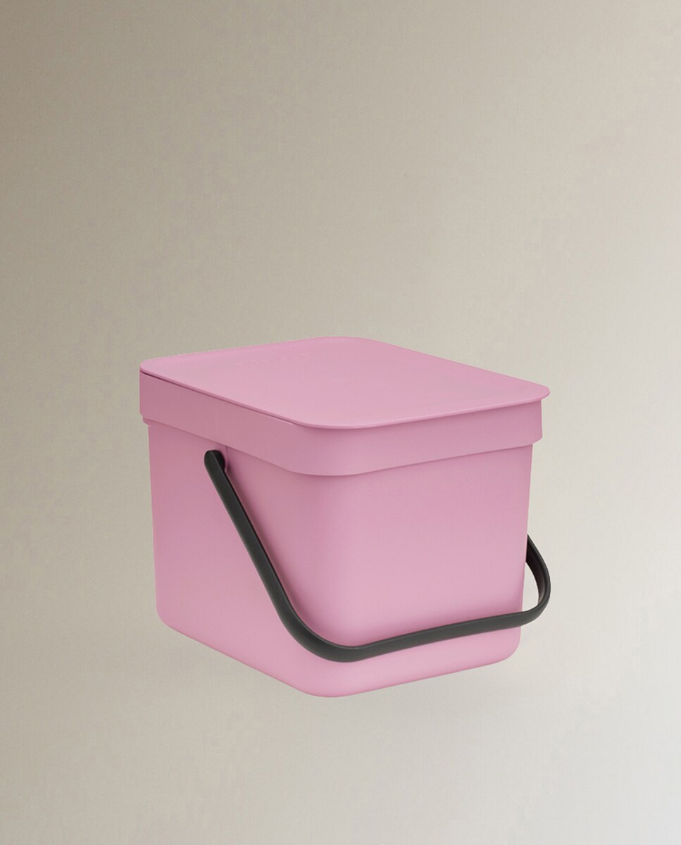 Imagen 0 de Cubo de basura para reciclar Sort&Go 6L Brabantia Rosa