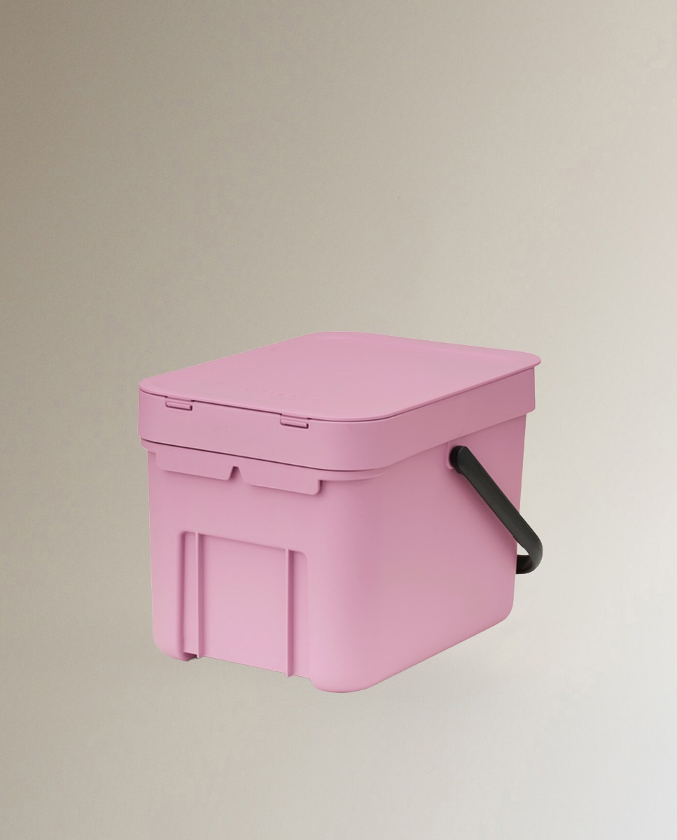 Cubo de basura para reciclar Sort&Go 6L Brabantia - Rosa 6 litros Rosa-2