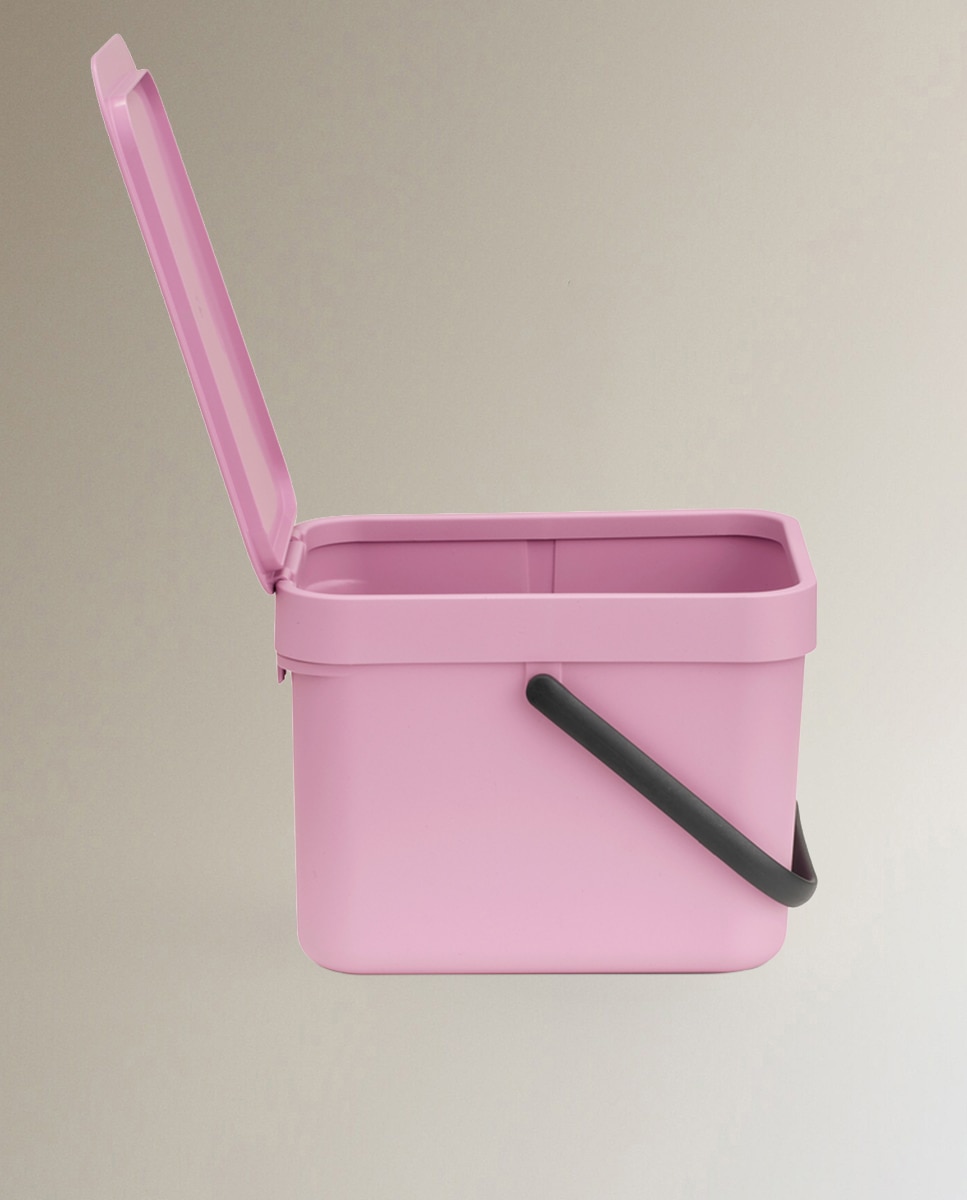 Cubo de basura para reciclar Sort&Go 6L Brabantia - Rosa 6 litros Rosa-4