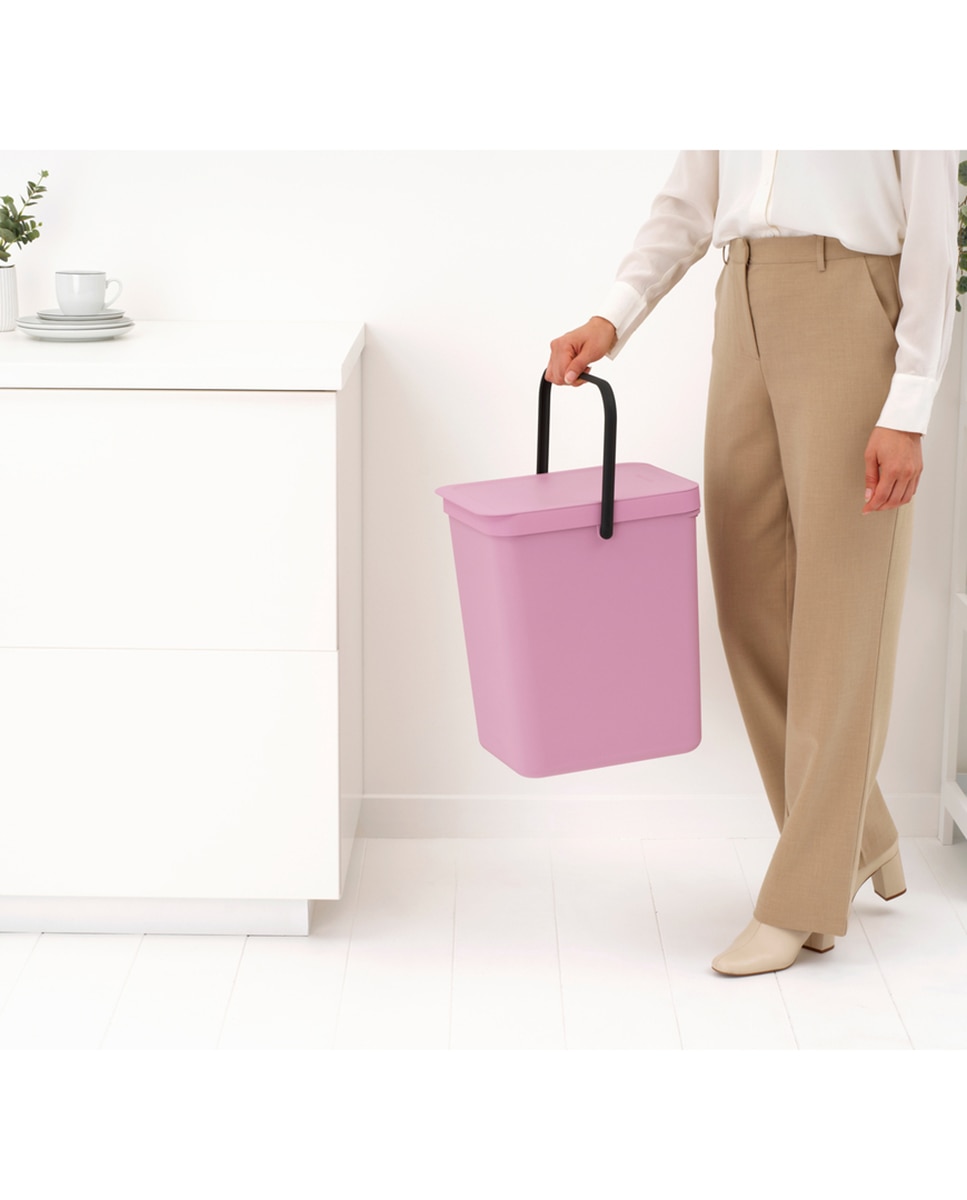 Cubo de basura para reciclar Sort&Go 25L Brabantia - Rosa 25 litros Rosa-7