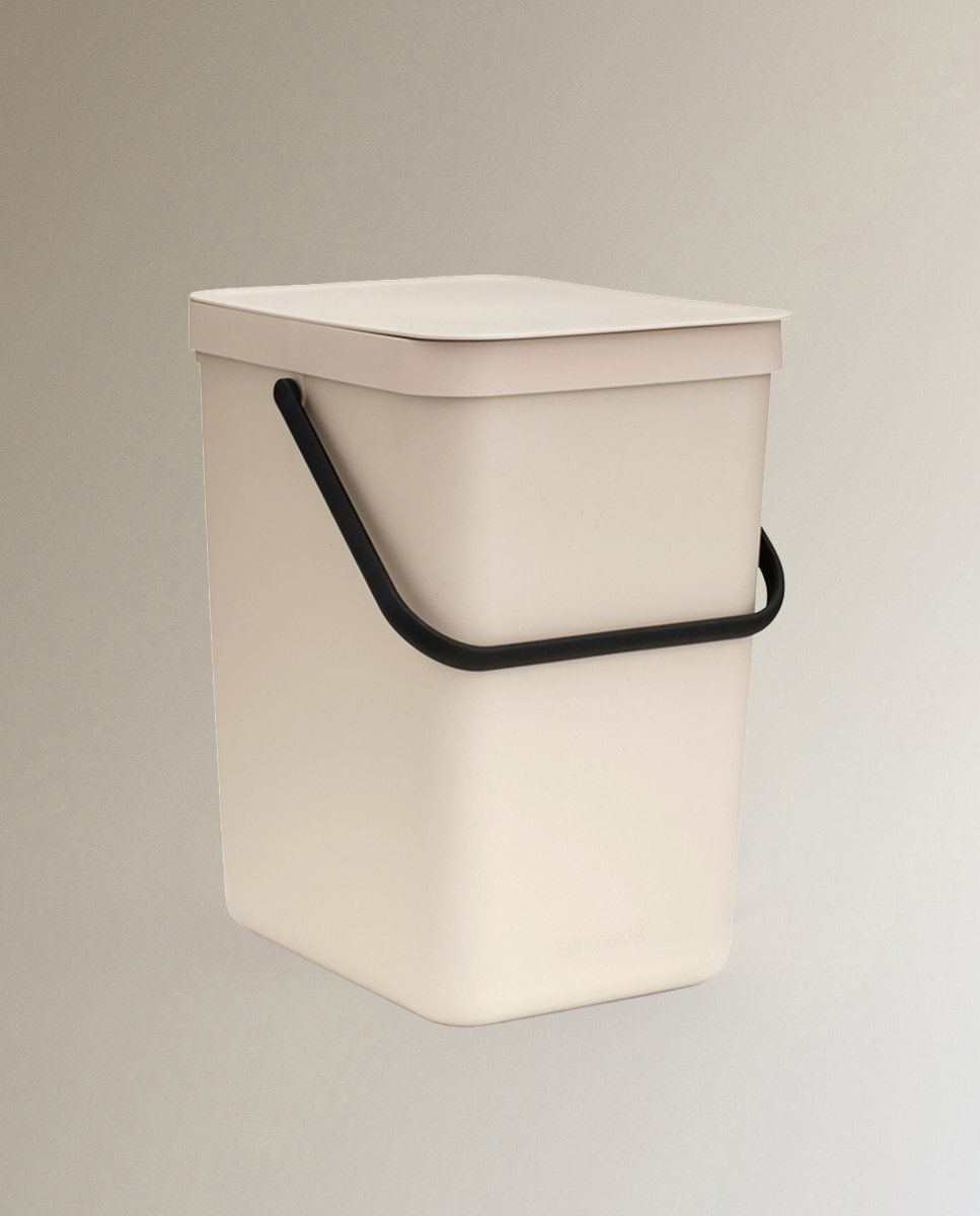 Cubo de basura para reciclar Sort&Go 25L Brabantia - Crudo 25 litros Crudo-1