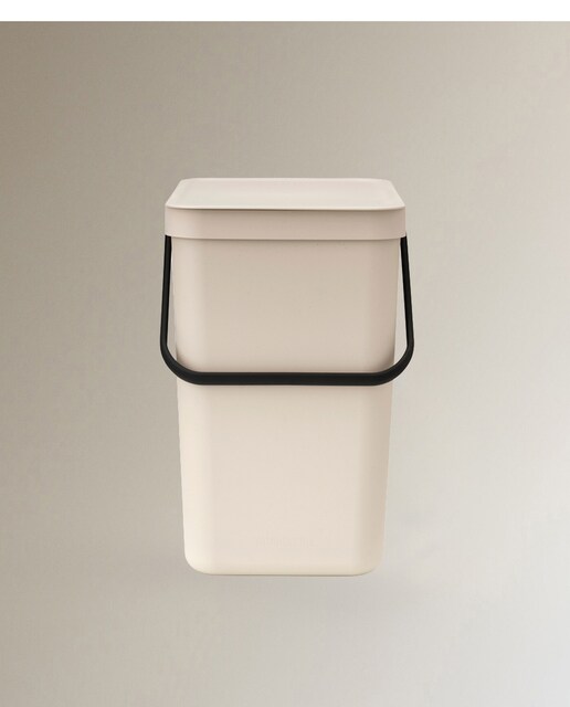 Imagen 0 de Cubo de basura para reciclar Sort&Go 25L Brabantia Crudo