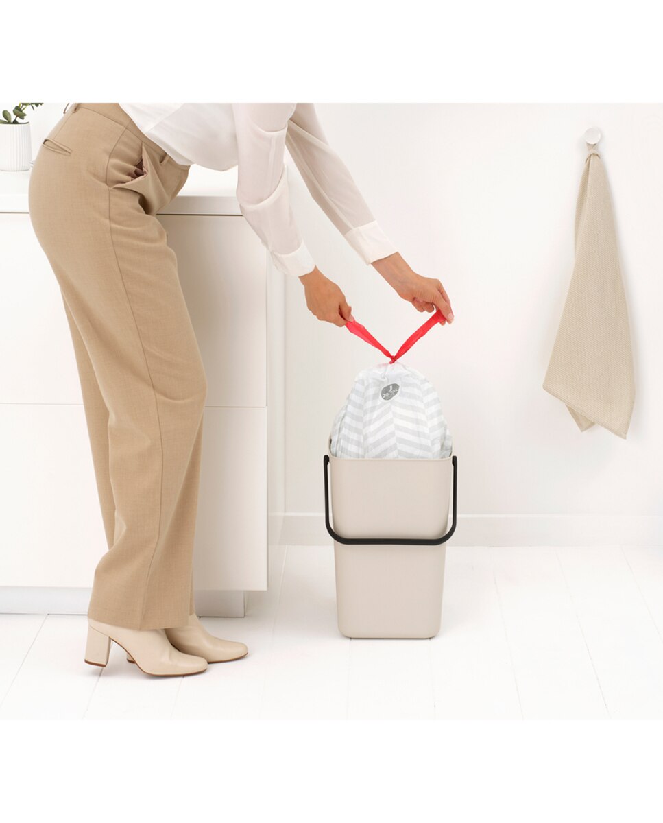 Cubo de basura para reciclar Sort&Go 25L Brabantia - Crudo 25 litros Crudo-6