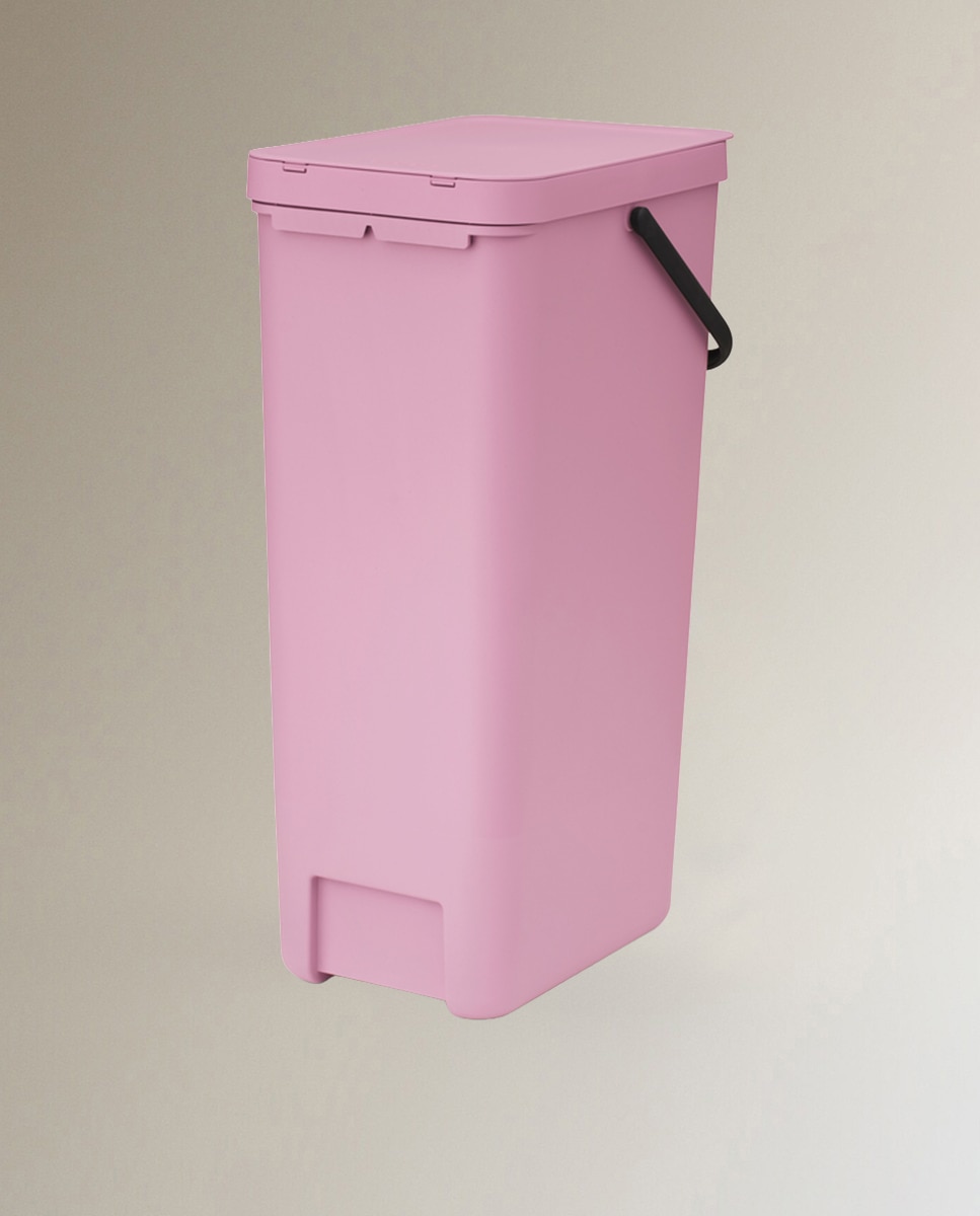 Imagen 2 de Cubo de basura para reciclar Sort&Go 40L Brabantia - Rosa Rosa