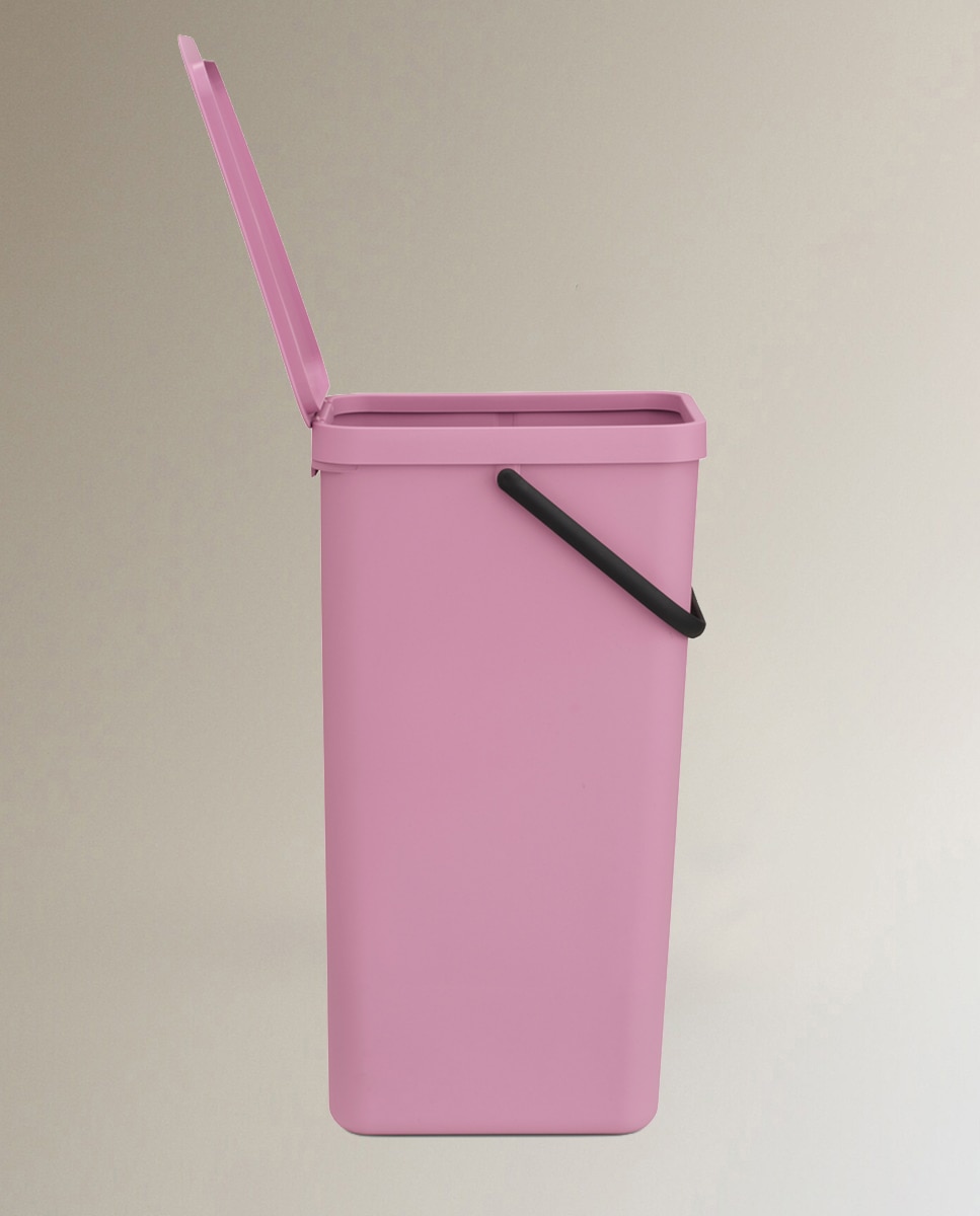 Imagen 4 de Cubo de basura para reciclar Sort&Go 40L Brabantia - Rosa Rosa