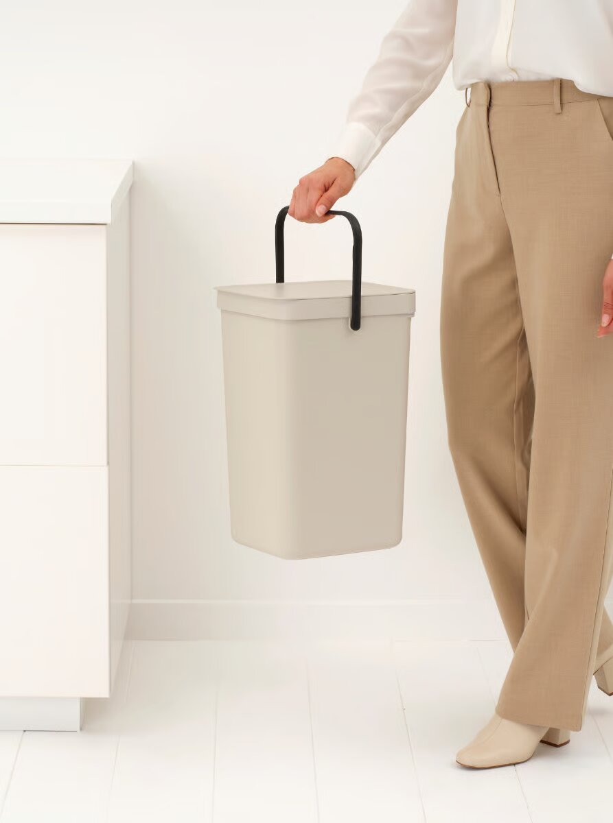Imagen 2 de Cubo de basura para reciclar Sort&Go 16L Brabantia - Crudo Crudo