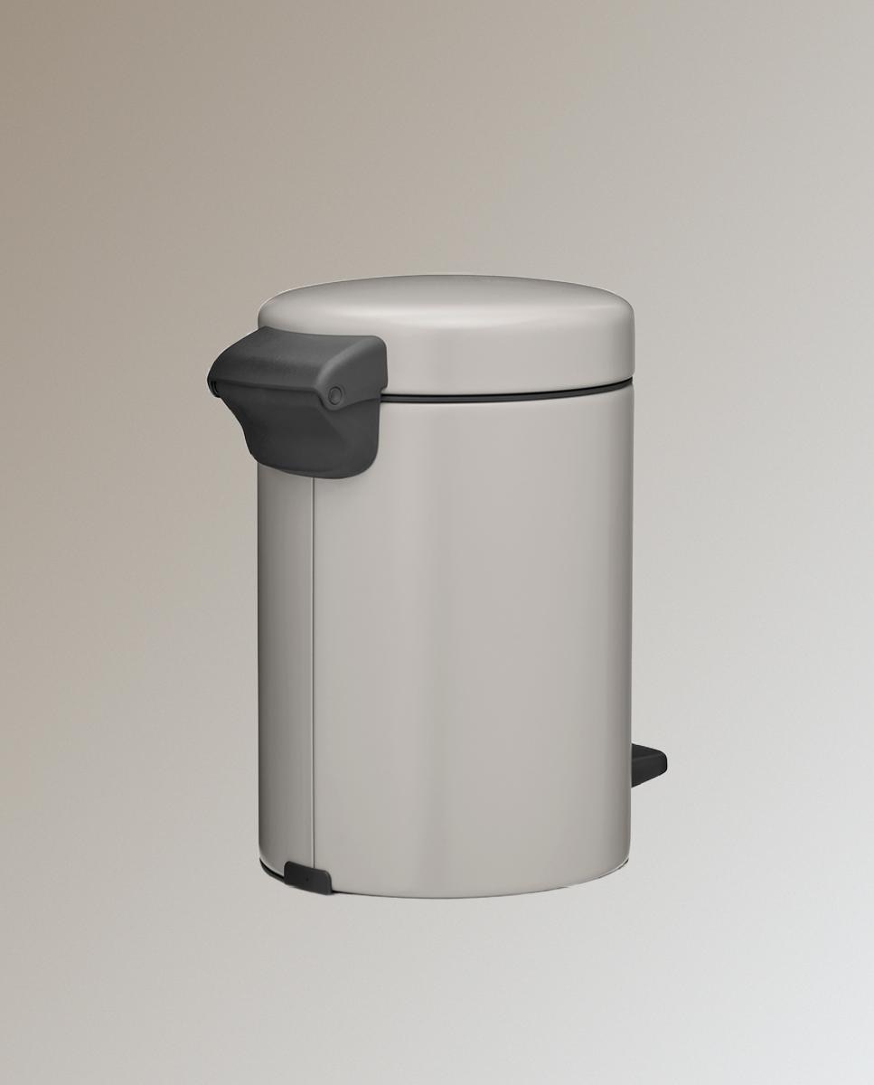Papelera de baño con pedal NewIcon 3L Brabantia - Gris 3 litros Gris-4