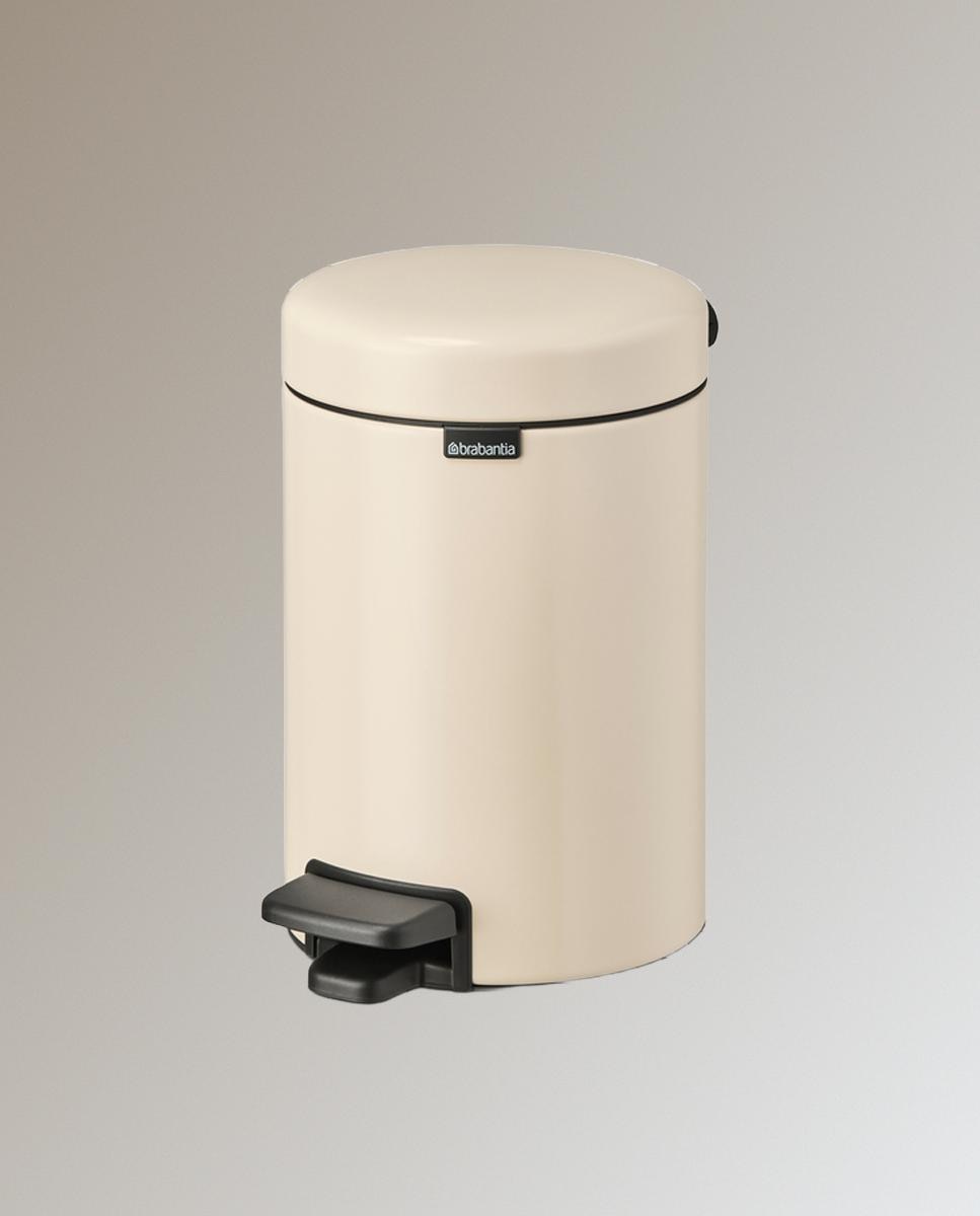 NewIcon Balde com Pedal, 3 L Bege-2