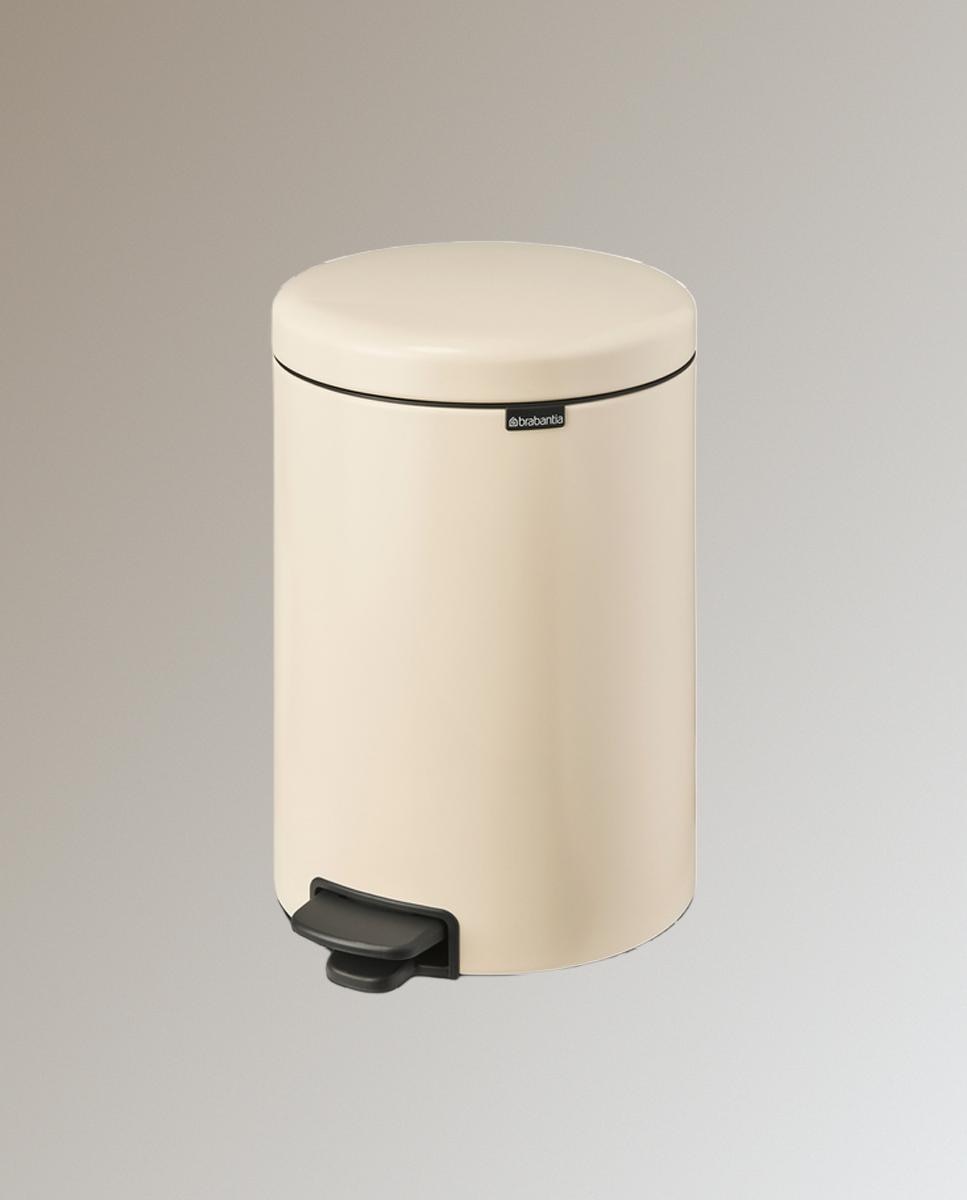 Cubo de basura con pedal NewIcon 20L Brabantia - Beige 20 litros Beige-2