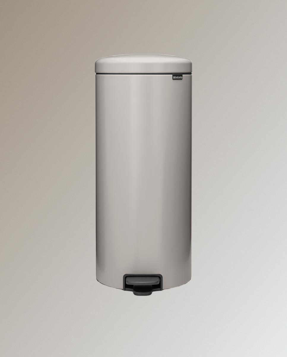 Imagen 0 de Cubo de basura con pedal NewIcon 30L Brabantia Blanco