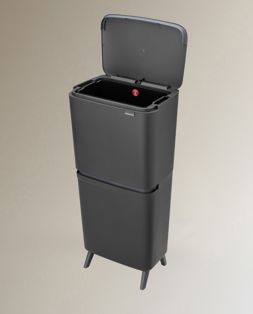 Cubo de Reciclagem SortUp 20 + 25 L Brabantia Cinzento-4