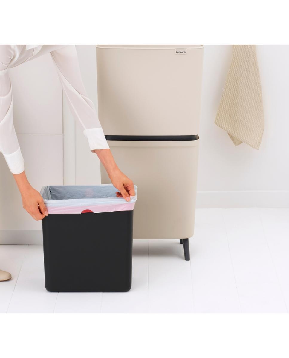 Imagen 10 de Cubo de reciclaje SortUp 20 + 25 L Brabantia - Beige Beige