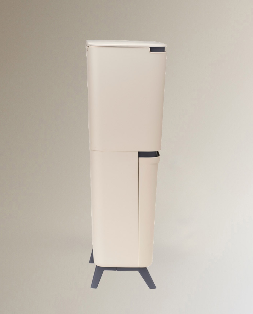 Cubo de Reciclagem SortUp 10 + 10 + 25 L Brabantia Bege-7