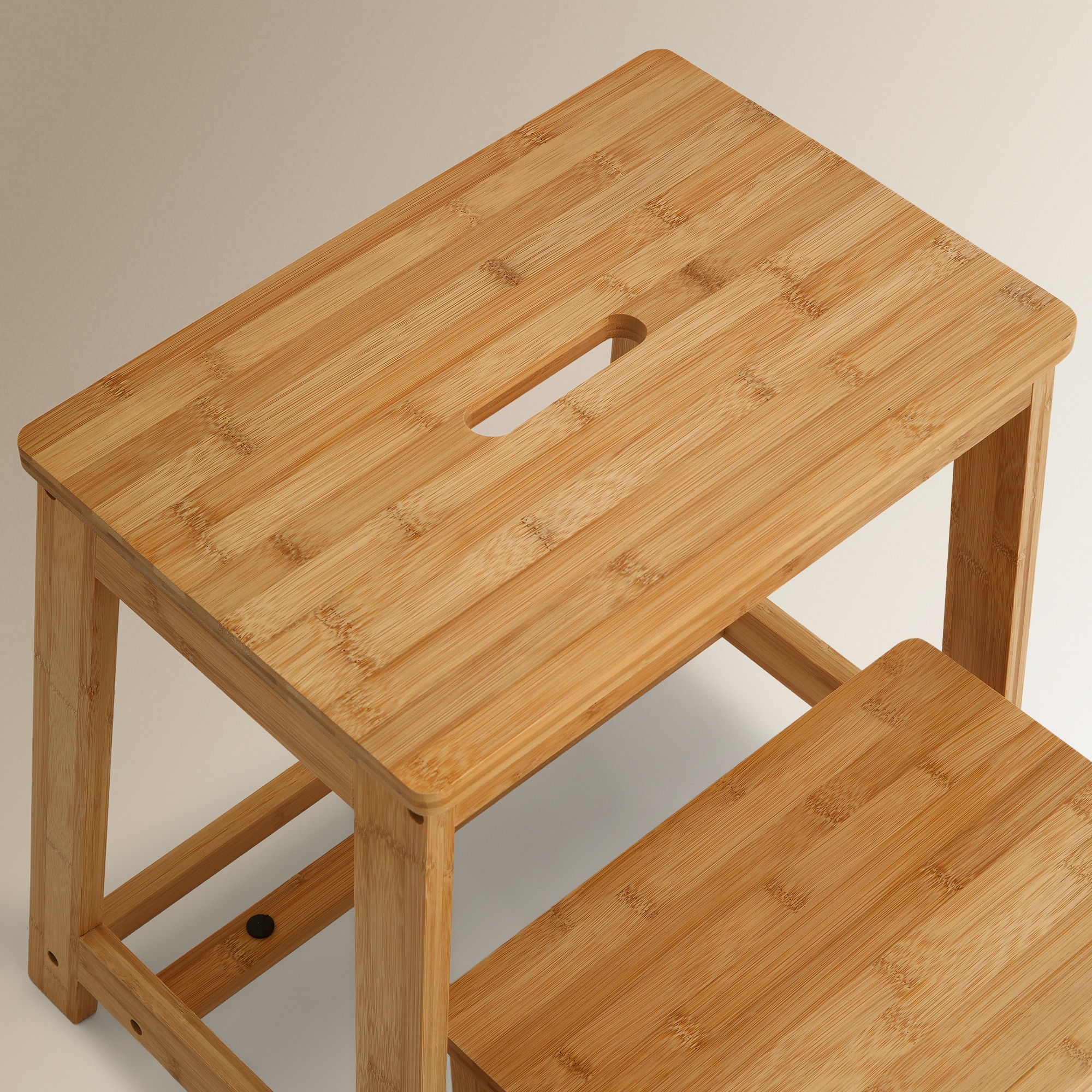 Escada Dobrável de Bambu 5