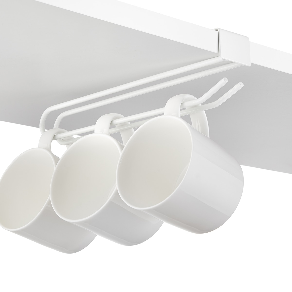 Gancho para Copos e Canecas Branco-2