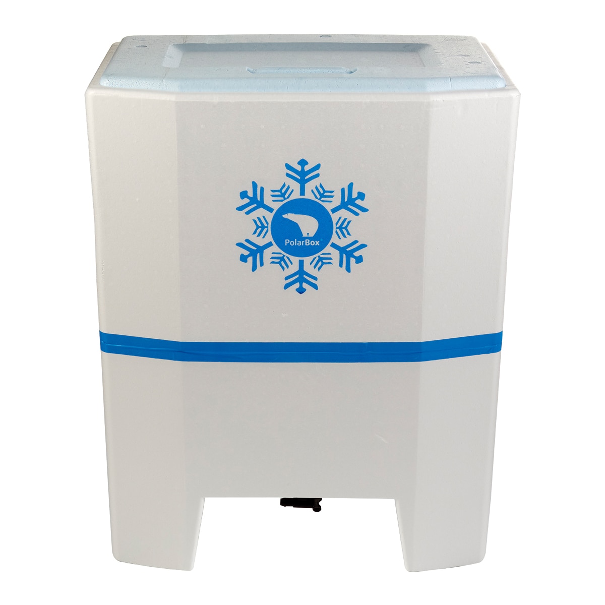 Nevera portátil de corcho 140 litros EPS Blanco-2