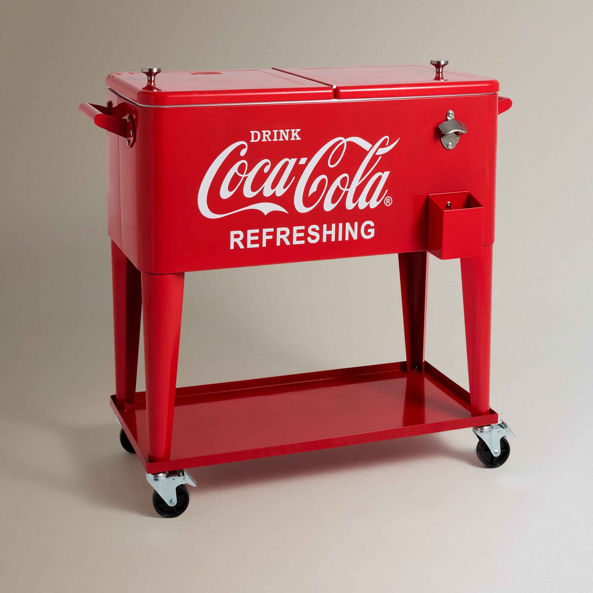 Imagem 0 de Carrinho Geleira para Jardim Coca Cola