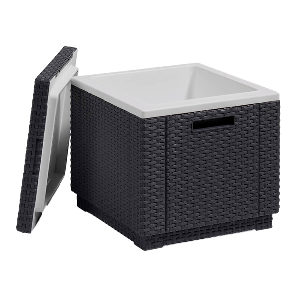 Nevera Ice Cube Curver Gris-2