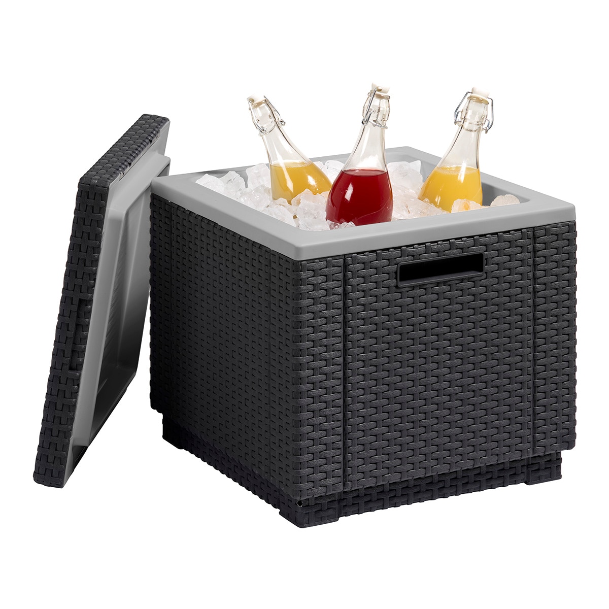 Nevera Ice Cube Curver Gris-3