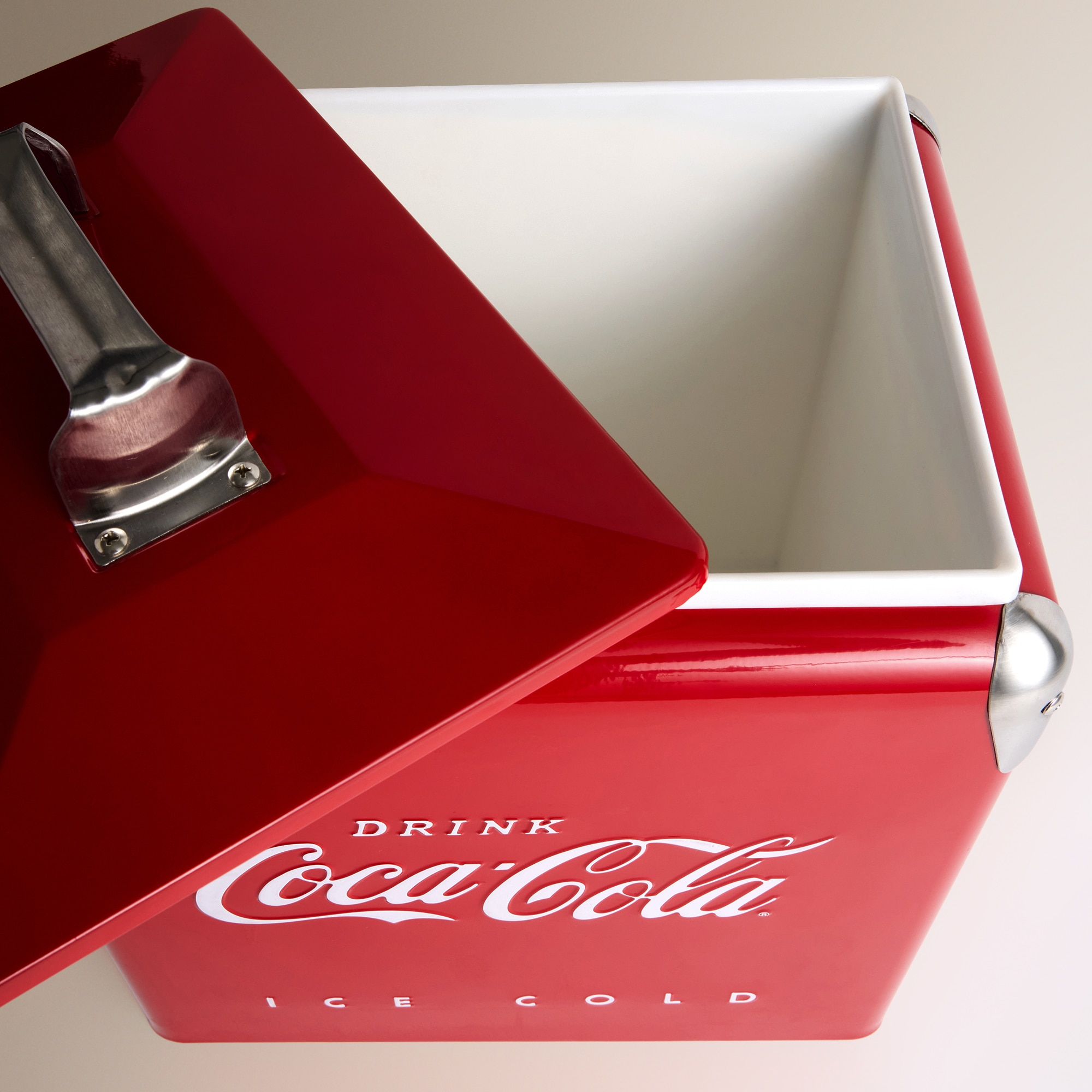 Geleira para Jardim Coca Cola Vermelho-3