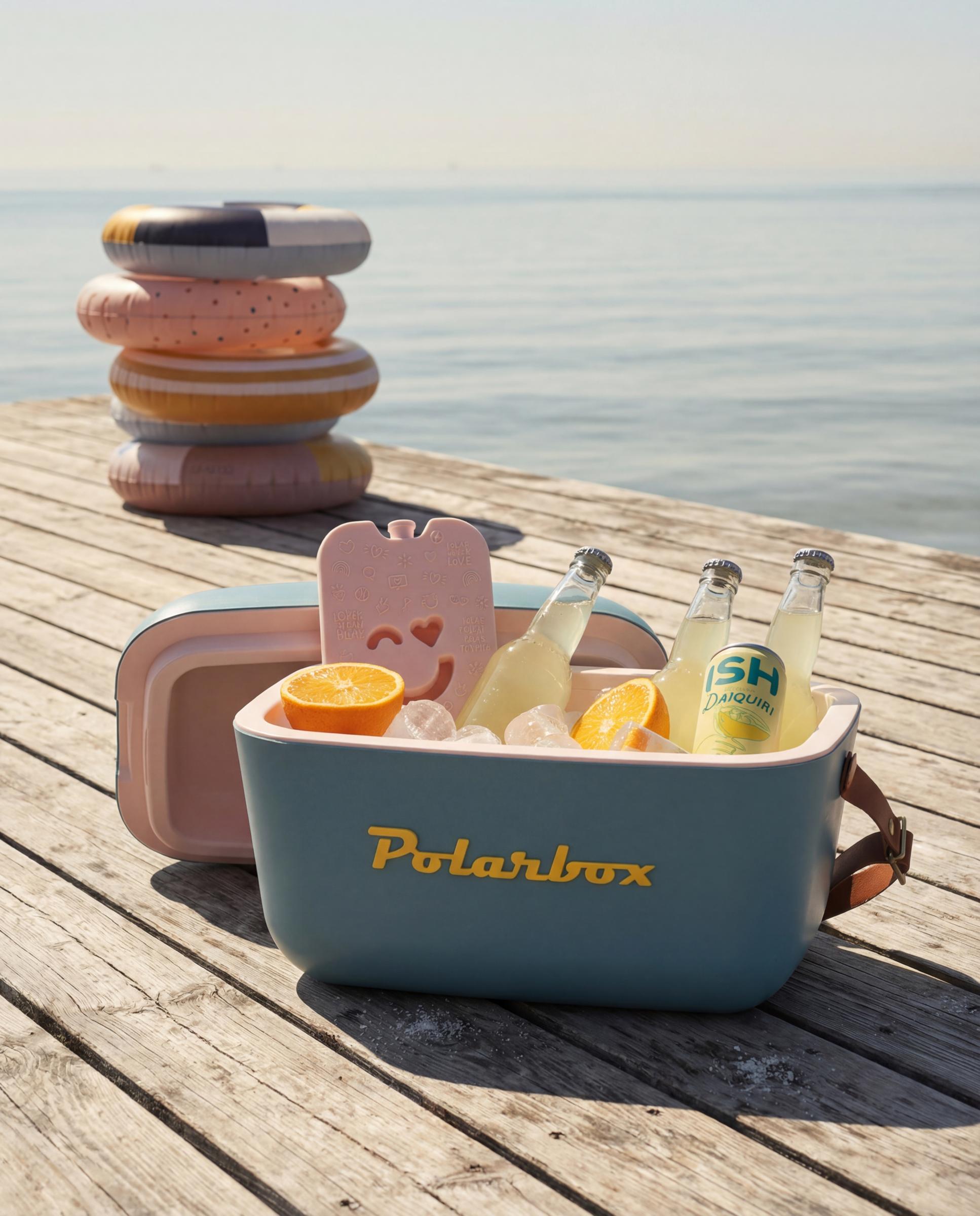 Nevera portátil Classic Polarbox Azul-3