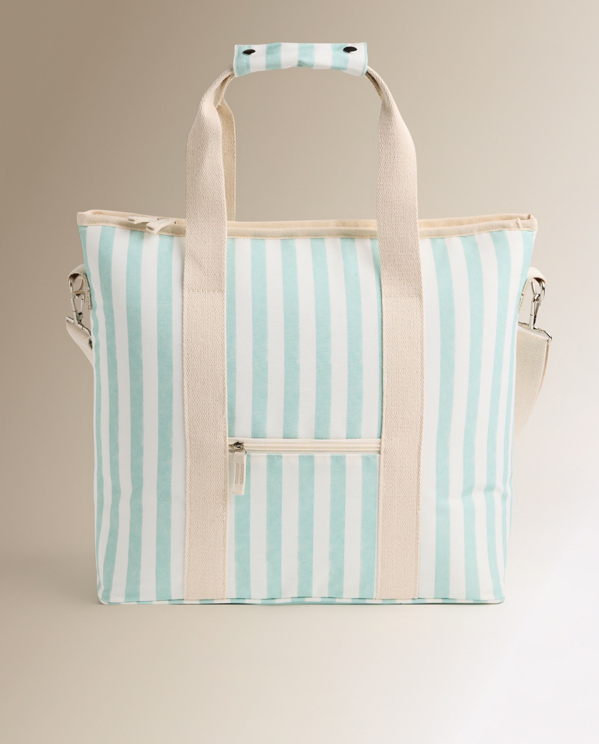Bolsa térmica de lona Cadaqués Campo e Praia Verde-2