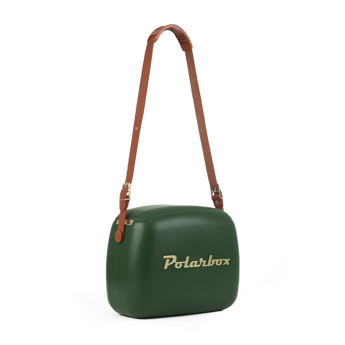 Geleira Porta?Alimentos com 2 Recipientes CoolerBag Polarbox Verde-escuro-3