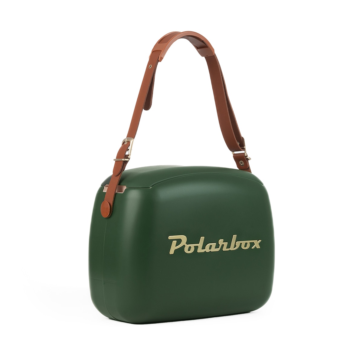 Geleira Porta?Alimentos com 2 Recipientes CoolerBag Polarbox Verde-escuro-4