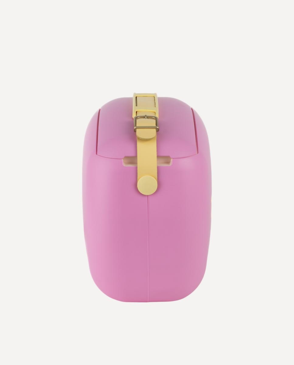 Nevera portátil con 2 contenedores CoolerBag Polarbox Rosa-5