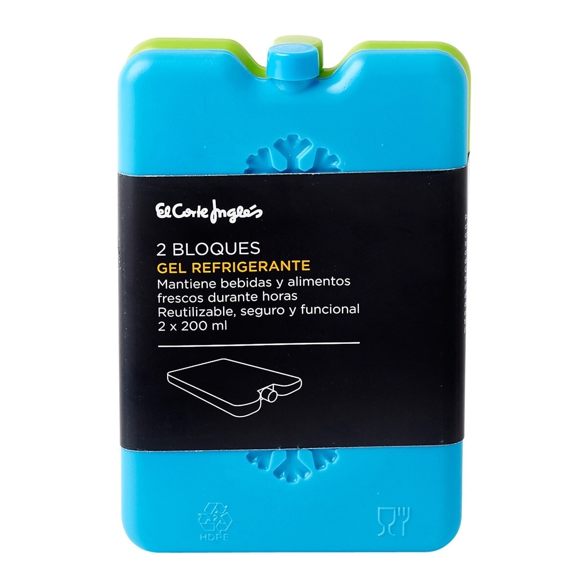 Conjunto de 2 refrigeradores planos TK El Corte Inglés Multicolor-2